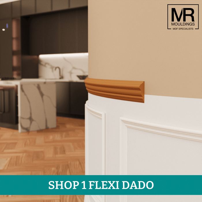 Bolection Flexible MDF Dado Mould-MR Mouldings Ltd