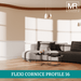 Large Ogee Flexible MDF Cornice Coving-MR Mouldings Ltd