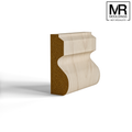 The Grosmont Edwardian Tulip Dado Rail-MR Mouldings Ltd