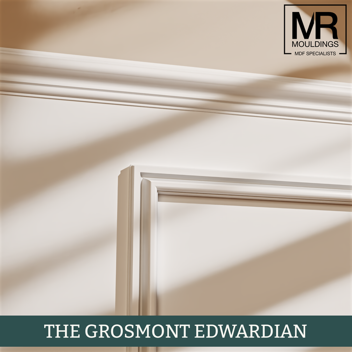 The Grosmont Edwardian Tulip Panel Mould-MR Mouldings Ltd