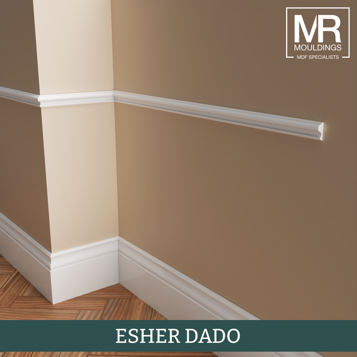 Esher MDF Dado Rail-MR Mouldings Ltd