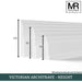 Victorian MDF Architrave-MR Mouldings Ltd