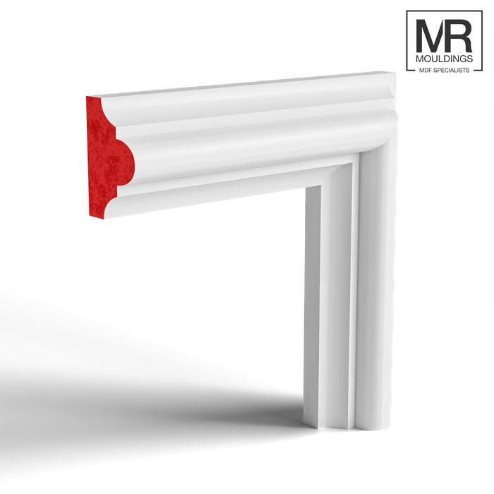 Astragal Fire Rated MDF Panel Mould