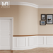 Astragal Flexible MDF Dado Mould-MR Mouldings Ltd