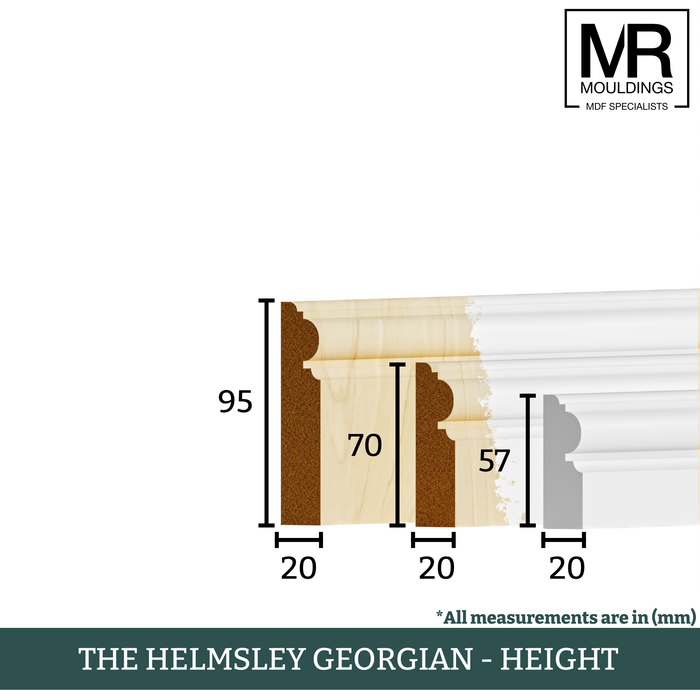 The Helmsley Georgian Tulip Architrave-MR Mouldings Ltd