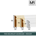 The Helmsley Georgian Tulip Architrave-MR Mouldings Ltd