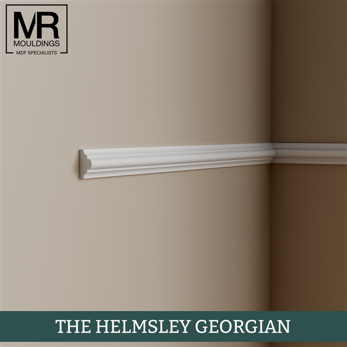 The Helmsley Georgian Tulip Dado Rail-MR Mouldings Ltd