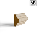 The Helmsley Georgian Tulip Dado Rail-MR Mouldings Ltd
