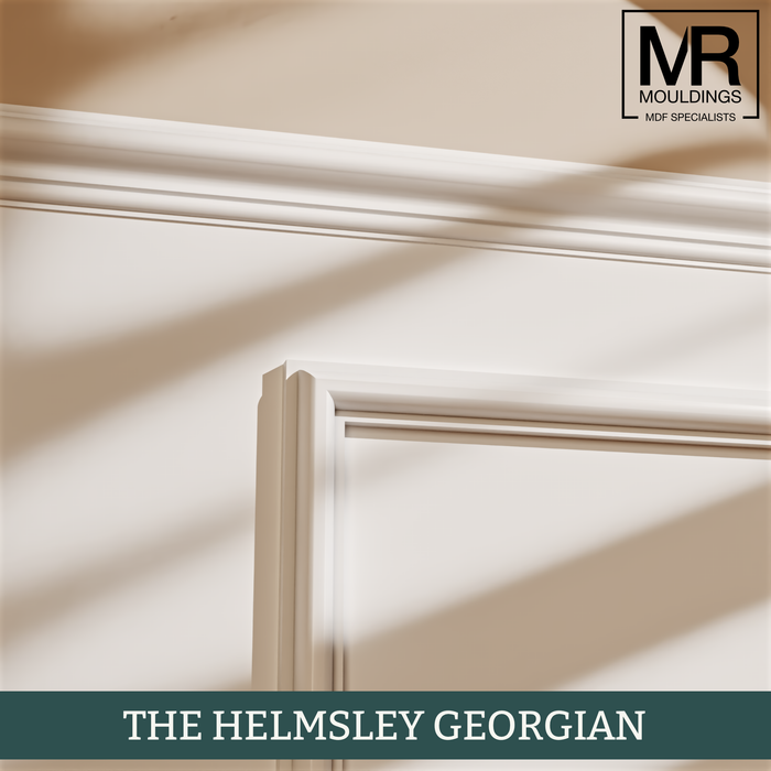 The Helmsley Georgian Tulip Panel Mould-MR Mouldings Ltd