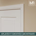 Splayed V Groove MDF Architrave-MR Mouldings Ltd