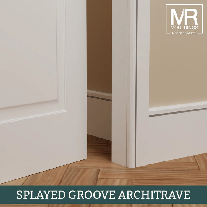 Splayed Rails Splayed Groove MDF Architrave