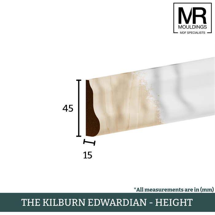 The Kilburn Edwardian Tulip Panel Mould-MR Mouldings Ltd