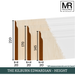 The Kilburn Edwardian Tulip Skirting Board-MR Mouldings Ltd