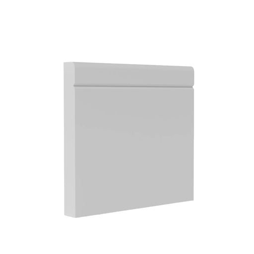 Pencil Round V Groove MDF Skirting Board-MR Mouldings Ltd
