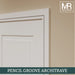 Pencil Round Groove MDF Architrave-MR Mouldings Ltd