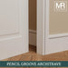 Pencil Round Groove MDF Architrave-MR Mouldings Ltd