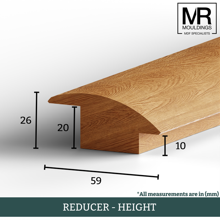 59mm - R Profile Flooring Moulding-MR Mouldings Ltd