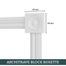Rosette MDF Architrave Block-MR Mouldings Ltd