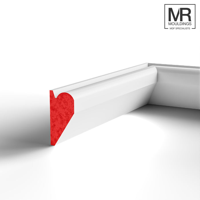 Chamfered Fire Rated MDF Picture Rail