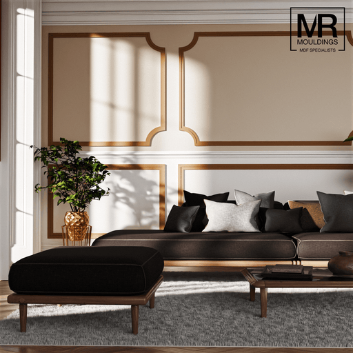 Lipped Flexible MDF Panel Mould-MR Mouldings Ltd