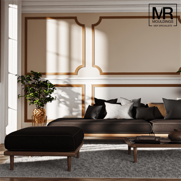 Lipped Flexible MDF Panel Mould-MR Mouldings Ltd