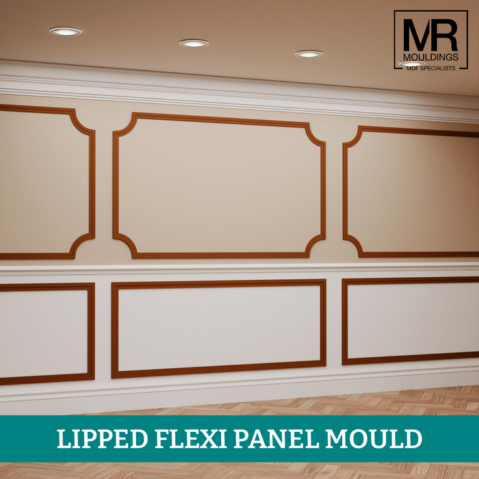 Lipped Flexible MDF Panel Mould-MR Mouldings Ltd