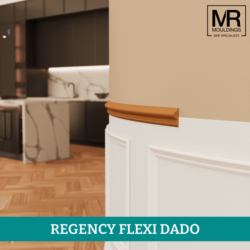 Regency Flexible MDF Dado Mould-MR Mouldings Ltd