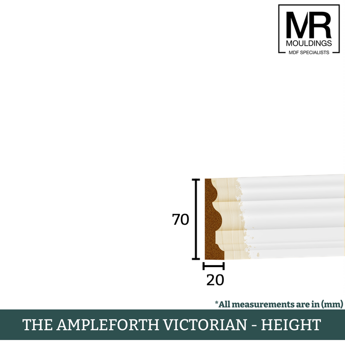 The Ampleforth Victorian Tulip Architrave-MR Mouldings Ltd