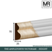 The Ampleforth Victorian Tulip Dado Rail-MR Mouldings Ltd