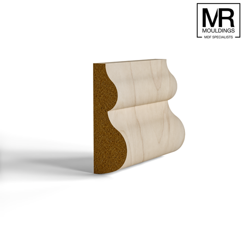 The Ampleforth Victorian Tulip Dado Rail-MR Mouldings Ltd