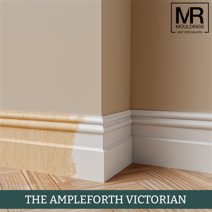 The Ampleforth Victorian Tulip Skirting Board-MR Mouldings Ltd
