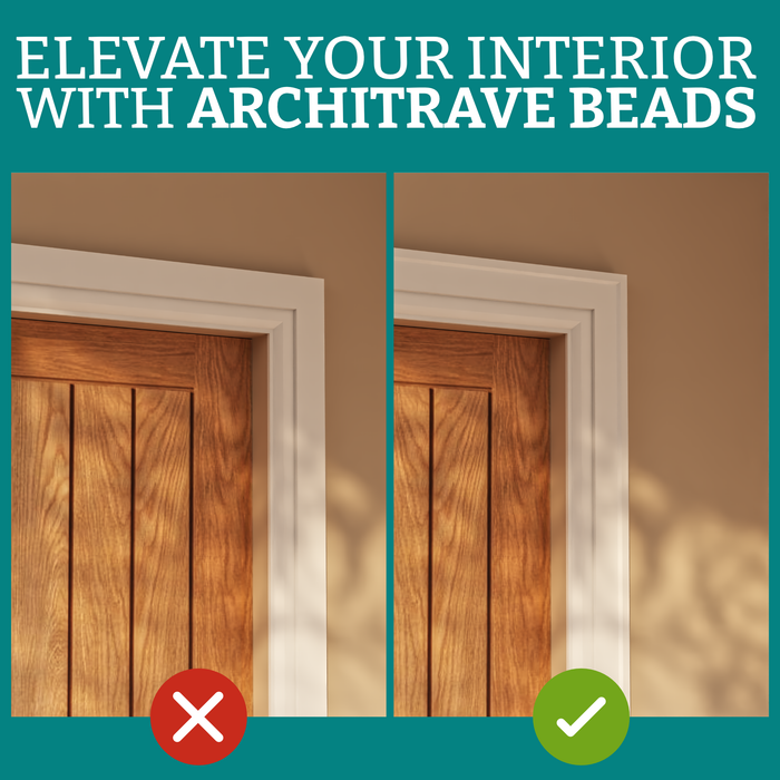 Modern MDF Architrave Cover-MR Mouldings Ltd