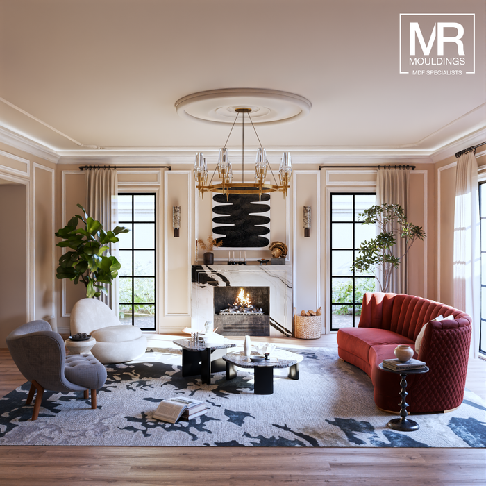 Regency LED MDF Cornice Coving-MR Mouldings Ltd