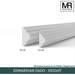Edwardian MDF Dado Rail-MR Mouldings Ltd