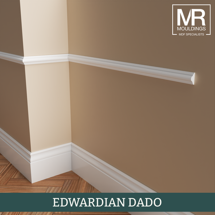 Edwardian MDF Dado Rail-MR Mouldings Ltd