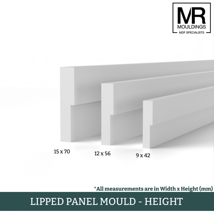 Lipped MDF Panel Mould-MR Mouldings Ltd