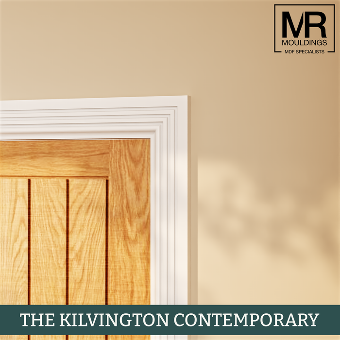 The Kilvington Contemporary Tulip Architrave-MR Mouldings Ltd
