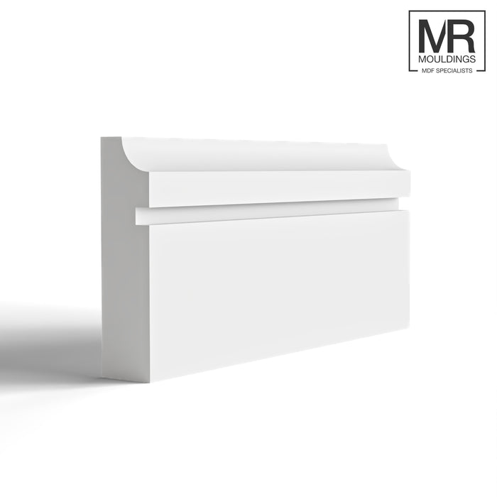 Scallop and Groove MDF Architrave-MR Mouldings Ltd