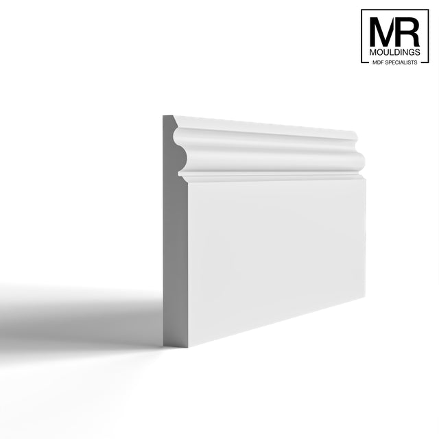 Ogee 2 MDF Skirting Board-MR Mouldings Ltd