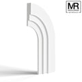 Big Stepped Flexible MDF Architrave Board-MR Mouldings Ltd
