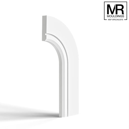 Splayed and Groove Flexible MDF Architrave Board-MR Mouldings Ltd