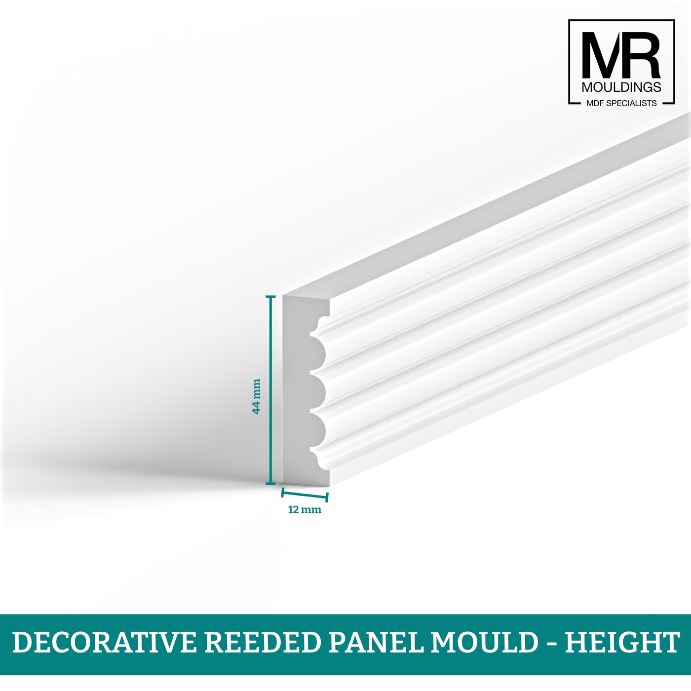 Reeded MDF Architrave | Modern Textured Door Frame