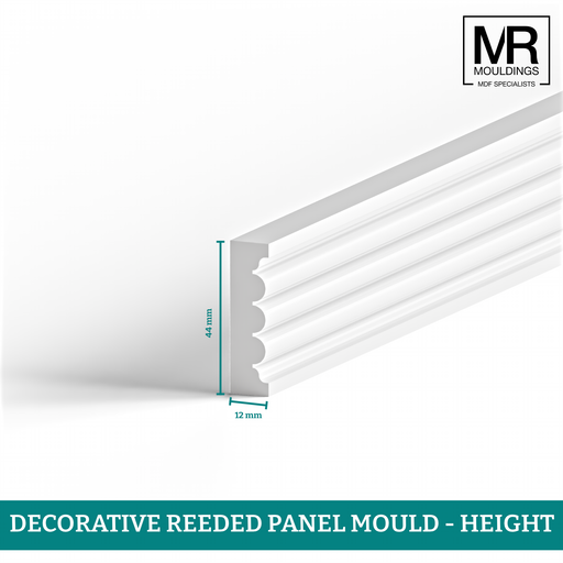 Reeded MDF Architrave-MR Mouldings Ltd