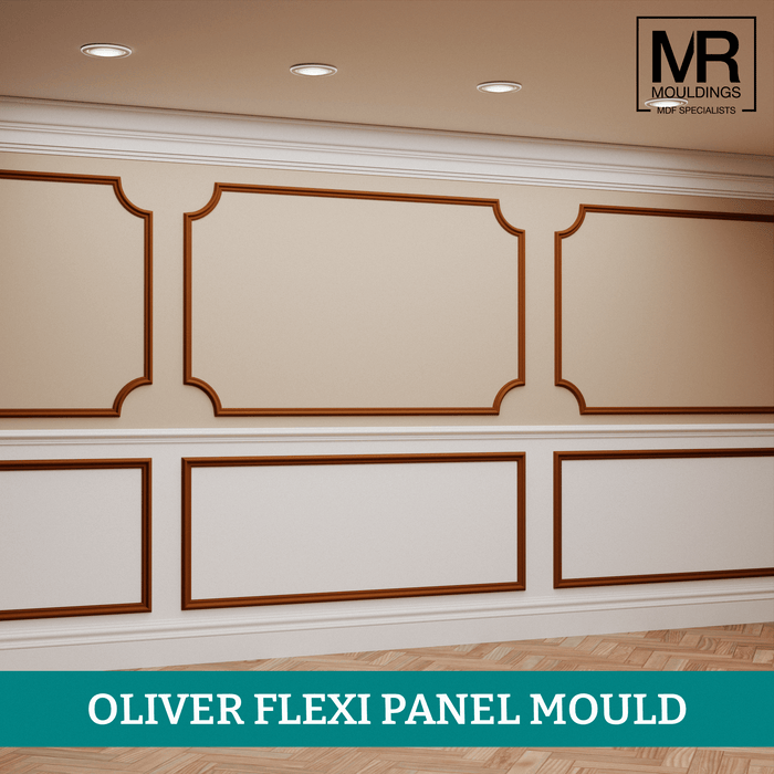 Oliver Flexible MDF Panel Mould-MR Mouldings Ltd