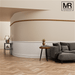 Ovolo Flexible MDF Picture Rail Mould-MR Mouldings Ltd