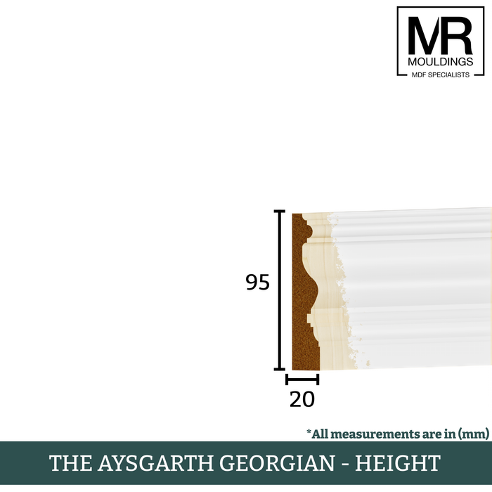 The Aysgarth Georgian Tulip Architrave-MR Mouldings Ltd