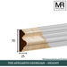 The Aysgarth Georgian Tulip Dado Rail-MR Mouldings Ltd
