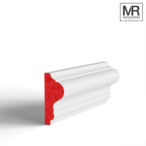 Oliver Fire Rated MDF Dado Rail-MR Mouldings Ltd