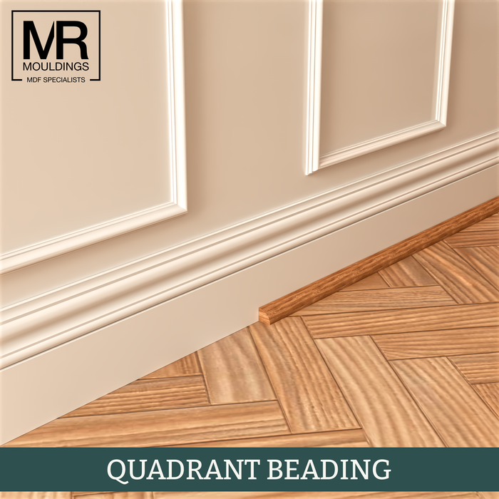 Quadrant Hardwood Beading-MR Mouldings Ltd