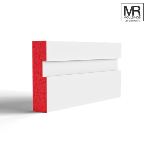 15mm Grooved Fire Rated MDF Architrave-MR Mouldings Ltd
